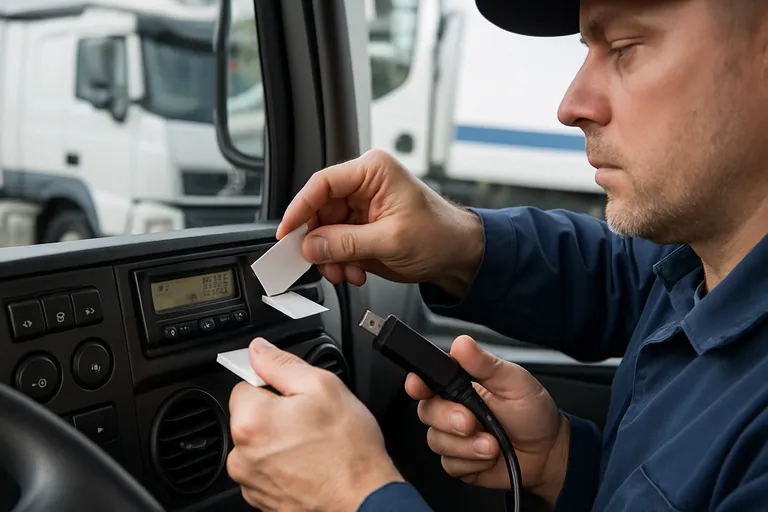 Nog handmatig tachograafdata uitlezen?